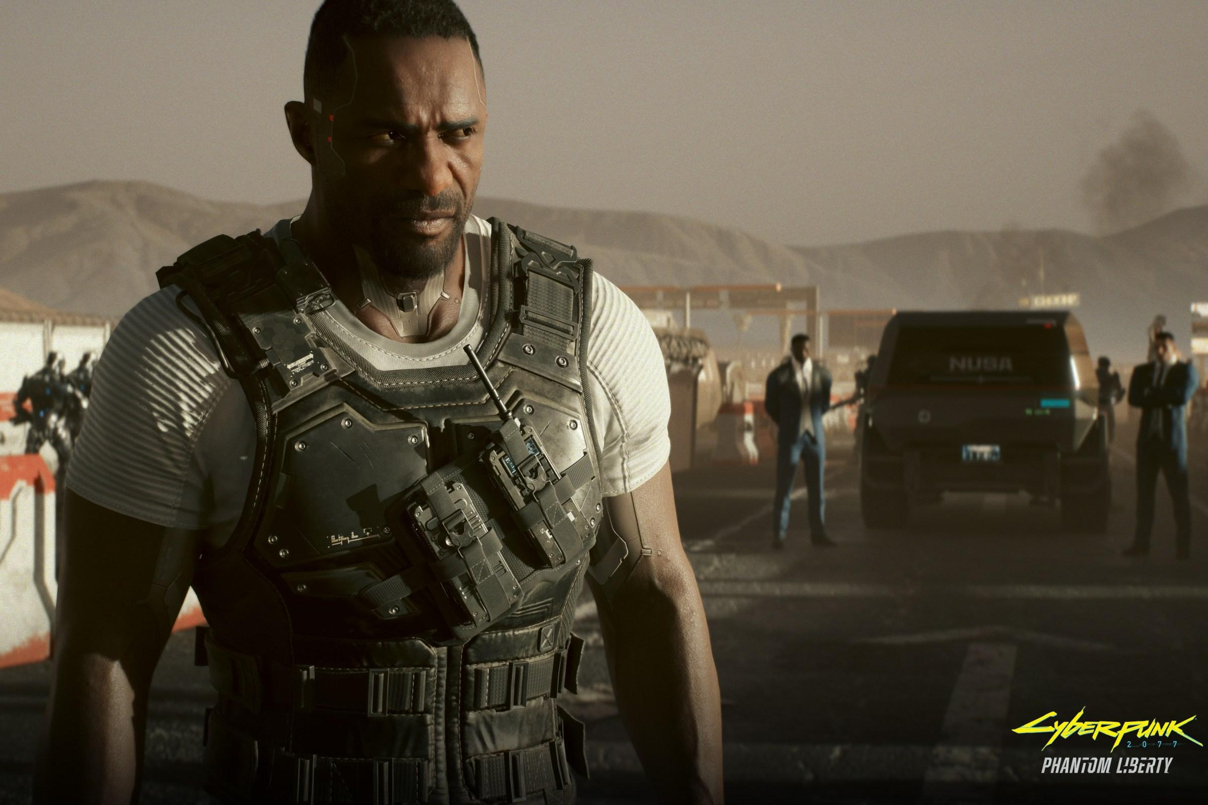 Idris Elba as Solomon Reed in Phantom Liberty.